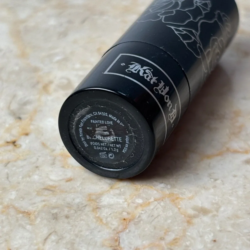 Kat Von D‎ Painted Love Lipstick Mini 1.2g Bachelorette Red Matte Finish